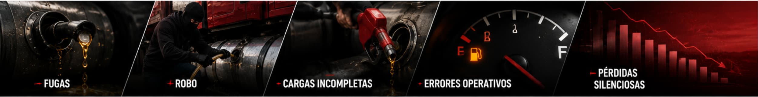 Fugas y robo de combustible