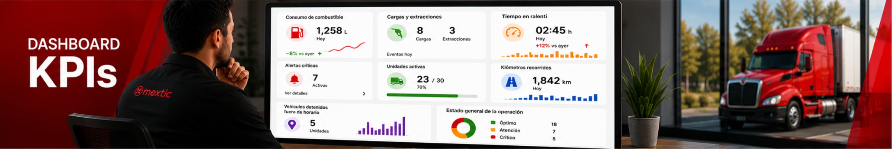 Indicadores para flotillas
