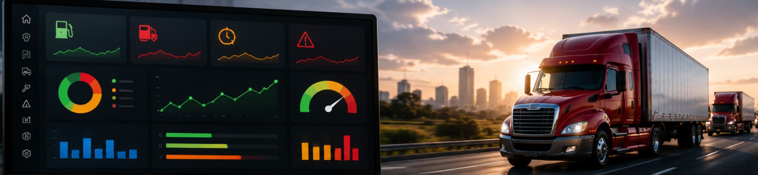 Indicadores operativos y KPIs para la administración de flotillas